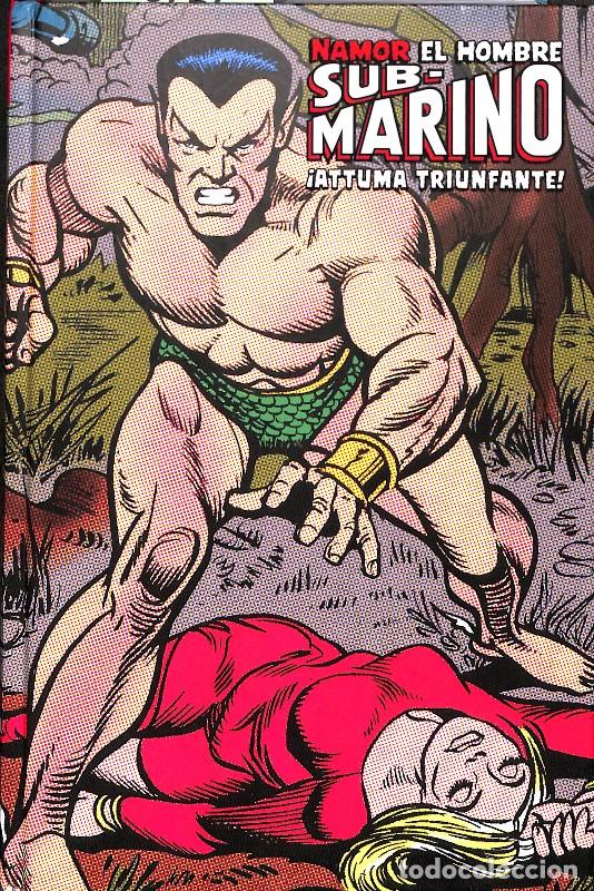 Libros de segunda mano: Namor el Hombre Sub-marino Attuma Triunfante - Chris Claremont - Panini Espa&ntilde;a - Marvel Limited Edit