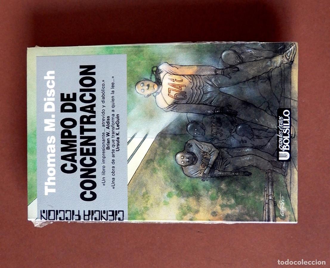 Libros de segunda mano: CAMPO DE CONCENTRACION - THOMAS M. DISCH - 1&ordm; EDICI&Oacute;N 1989 - ULTRAMAR - NUEVO, PRECINTADO.-