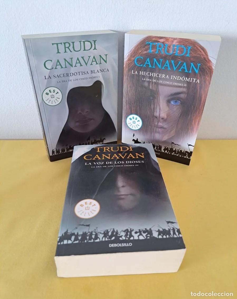 Libros de segunda mano: TRUDI CANAVAN - SERIE ITHANIA, TRILOG&Iacute;A DE LA ERA DE LOS CINCO DIOSES (3 LIBROS) - DEBOLSILLO 2015