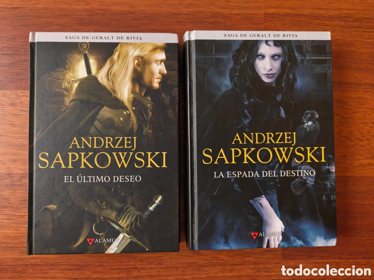 Libros de segunda mano: El &uacute;ltimo deseo y La espada del destino. Geralt de Rivia. The Witcher. Andrzej Sapkowski.