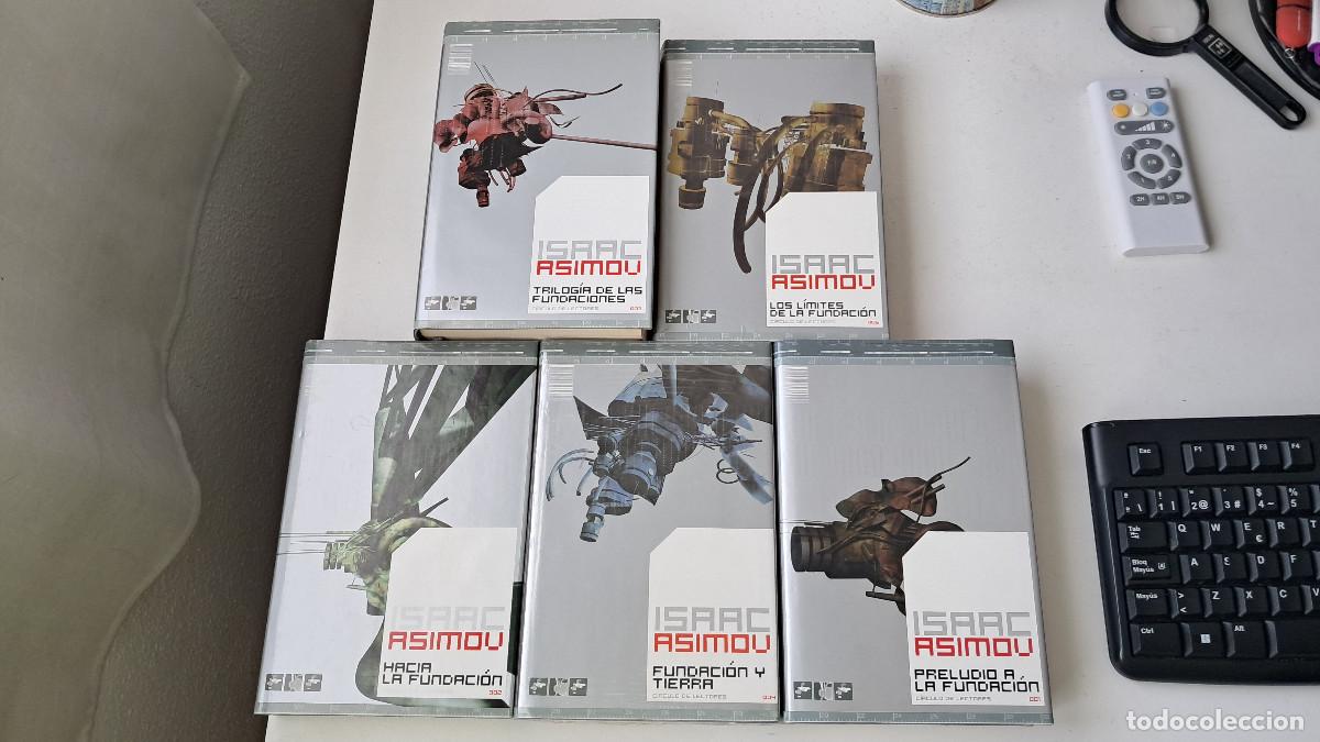 Libros de segunda mano: Saga / serie Fundaci&oacute;n, 5 tomos, completa (Isaac Asimov) - C&iacute;rculo de Lectores