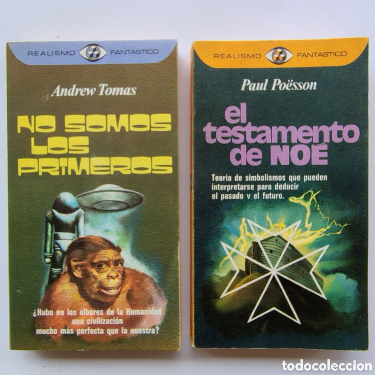 Libros de segunda mano: Lote 2 libros realismo fant&aacute;stico vintage | Andrew Tomas + Paul Po&euml;sson | Plaza y Jan&eacute;s
