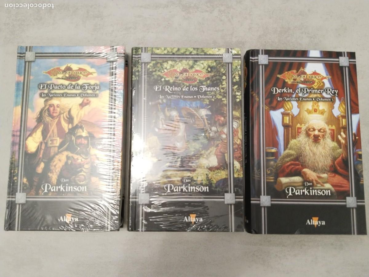 Libros de segunda mano: LAS NACIONES ENANAS COMPLETA, EL PACTO DE LA FORJA REINO LOS THANES, DERKIN PRIMER REY, DRAGONLANCE
