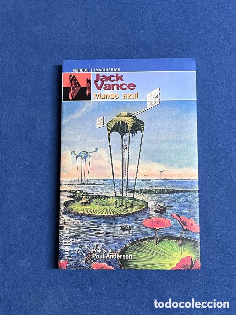 Libros de segunda mano: MUNDO AZUL. Jack Vance. Plaza y Jan&eacute;s, Mundos Imaginarios