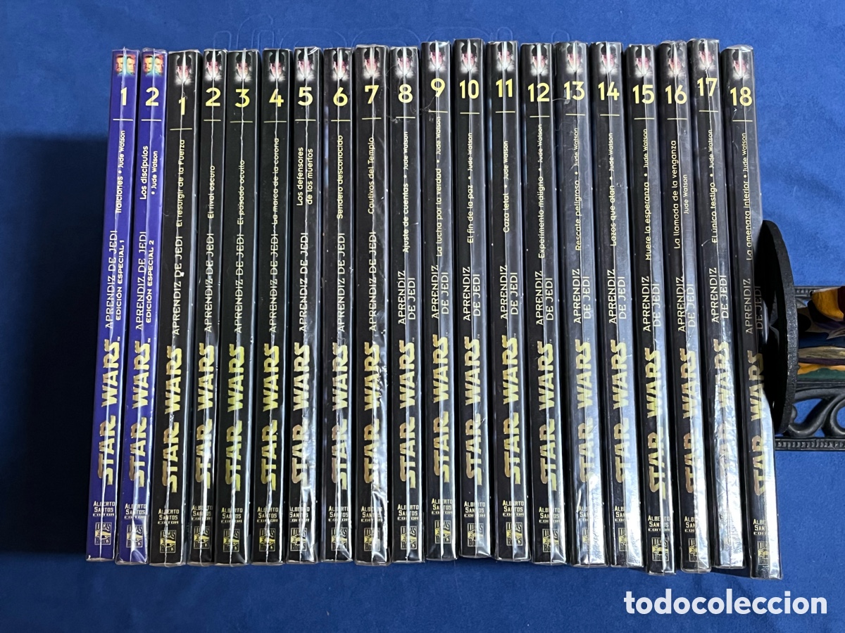 Libros de segunda mano: APRENDIZ DE JEDI (completa, 20 tomos). Jude Watson. Alberto Santos editor