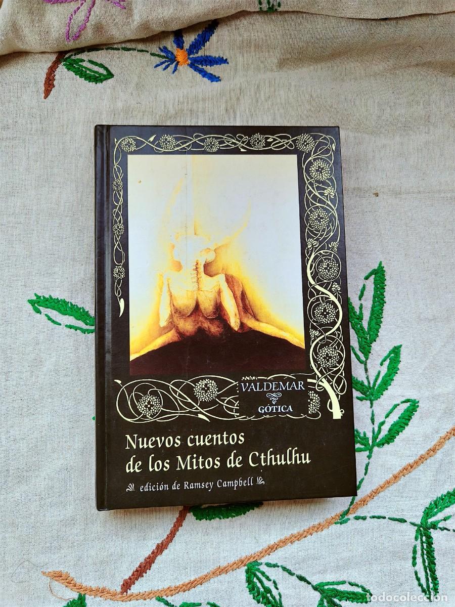 Libros de segunda mano: Nuevos cuentos de los Mitos de Cthulhu. Campbell. Valdemar G&oacute;tica. Tapa dura.