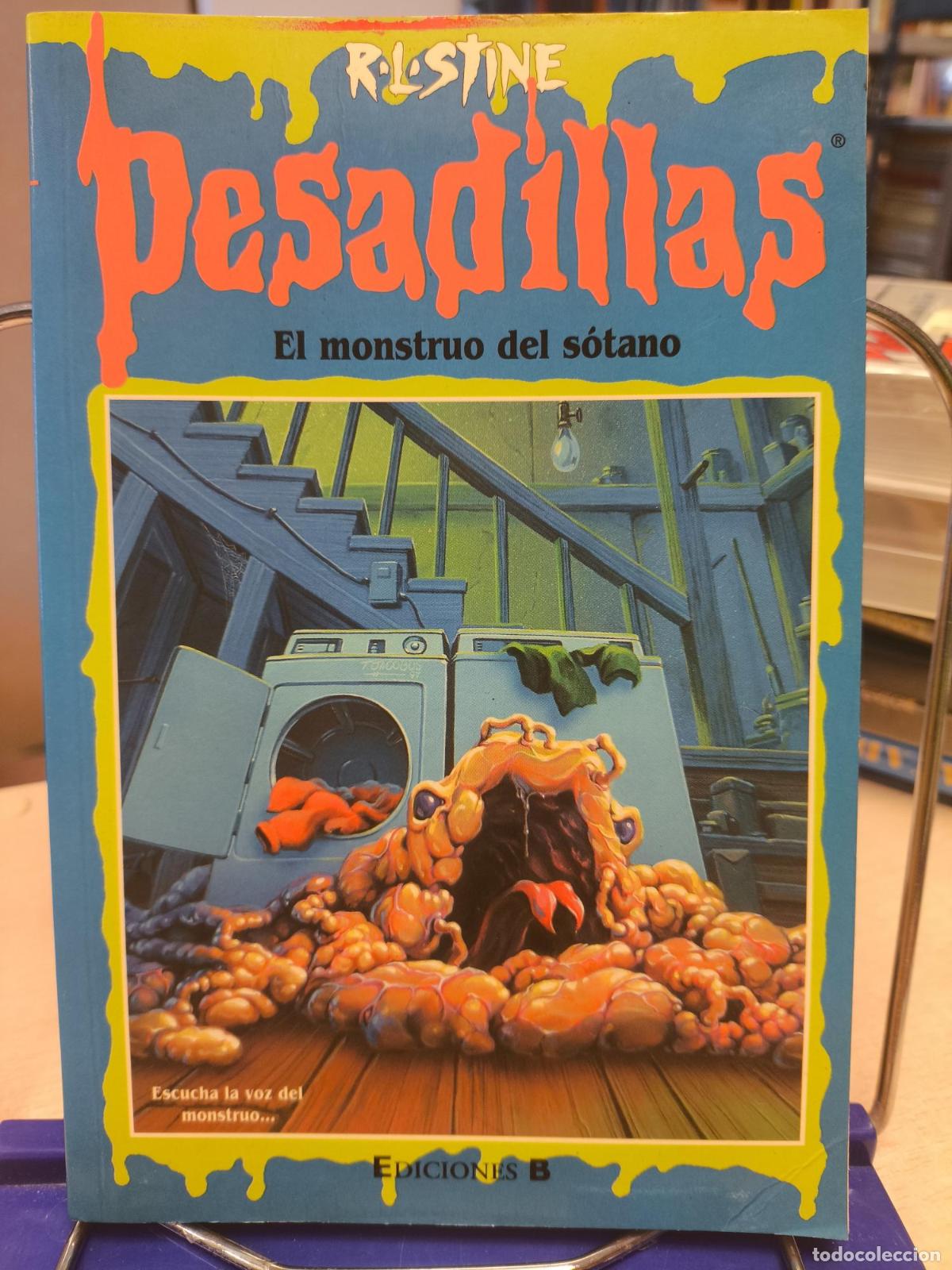 Libros de segunda mano: PESADILLAS - NUMERO 59 - EL MONSTRUO DEL SOTANO - R.L. STINE - EDICIONES B - R.l.stine