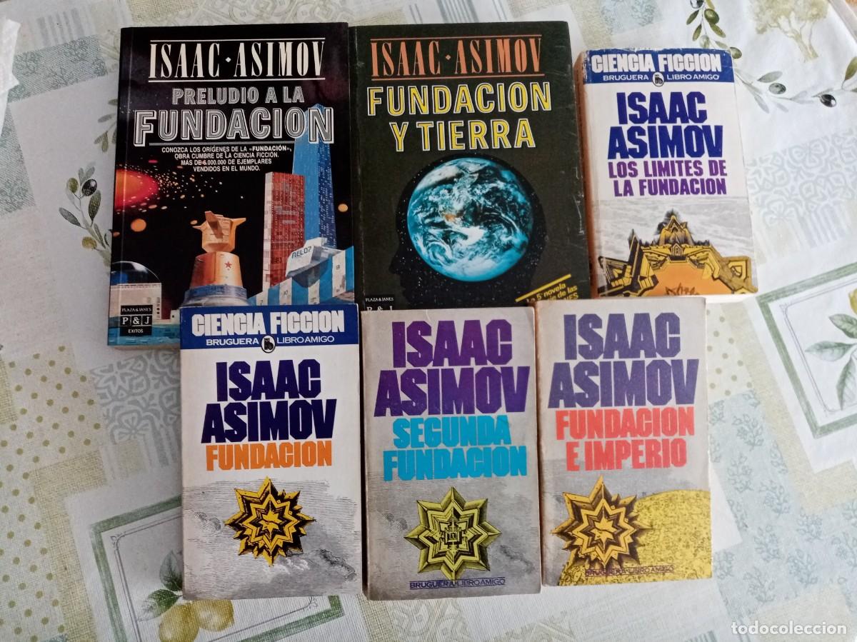 Libri di seconda mano: FUNDACION ( 6 VOL.) . Isaac Asimov ( BRUGUERA )