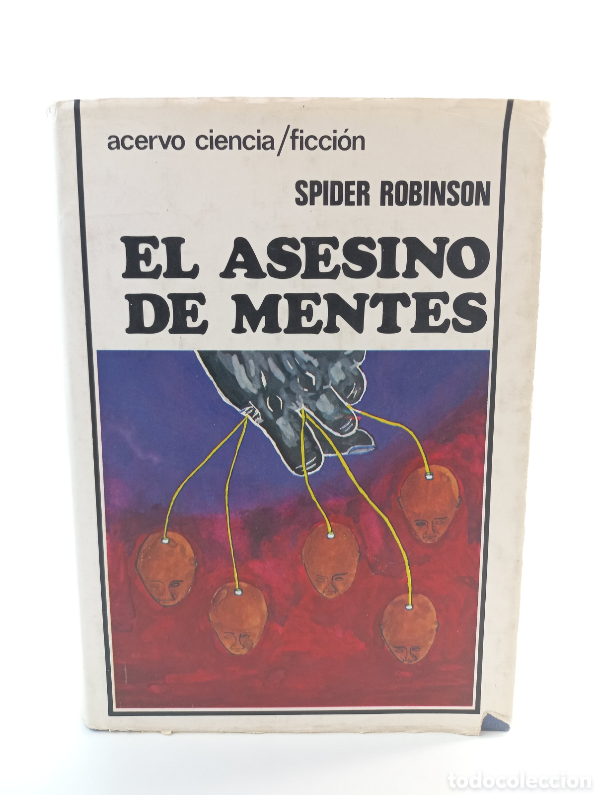 Libros de segunda mano: El Asesino de Mentes. Spider Robinson. Acervo Ciencia Ficci&oacute;n, 1983.
