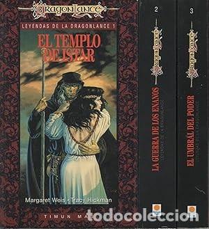 Libros de segunda mano: Leyendas de la Dragonlance. 3 volumenes. Margaret Weis. Tracy Hickman