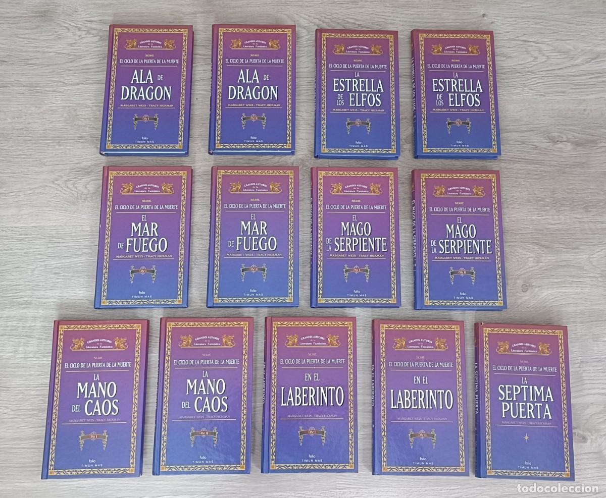 Libros de segunda mano: EL CICLO DE LA PUERTA DE LA MUERTE, Completa, Margaret Weis y Tracy Hickman, Timun Mas, 13 Tomos