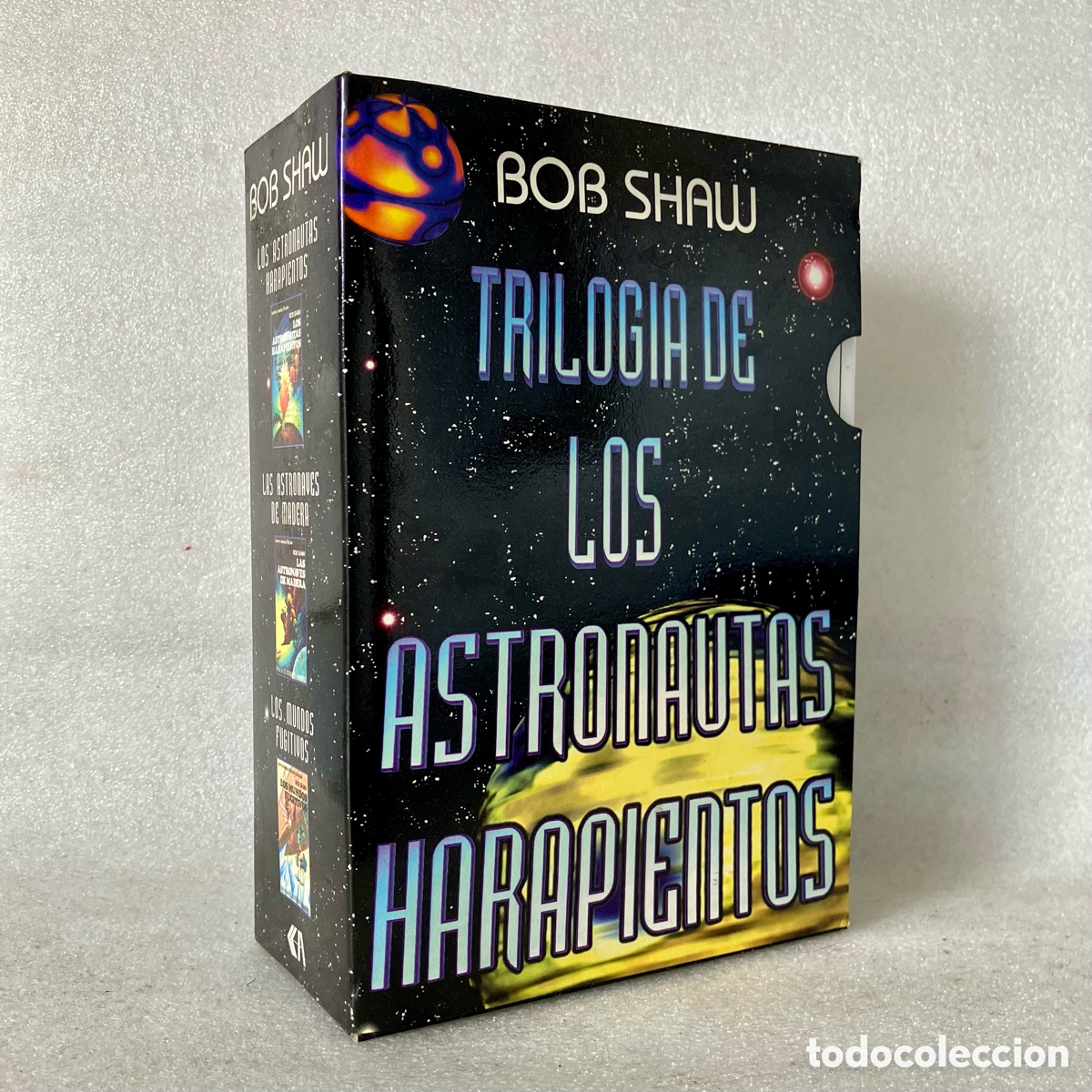 Livros em segunda m&atilde;o: Trilog&iacute;a Los astronautas harapientos, Bob Shaw - Acervo