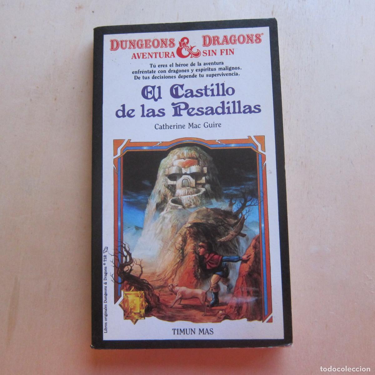 Libros de segunda mano: DUNGEONS & DRAGONS - EL CASTILLO DE LAS PESADILLAS - CATHERINE MAC GUIRE (TIMUN MAS) NOVELA