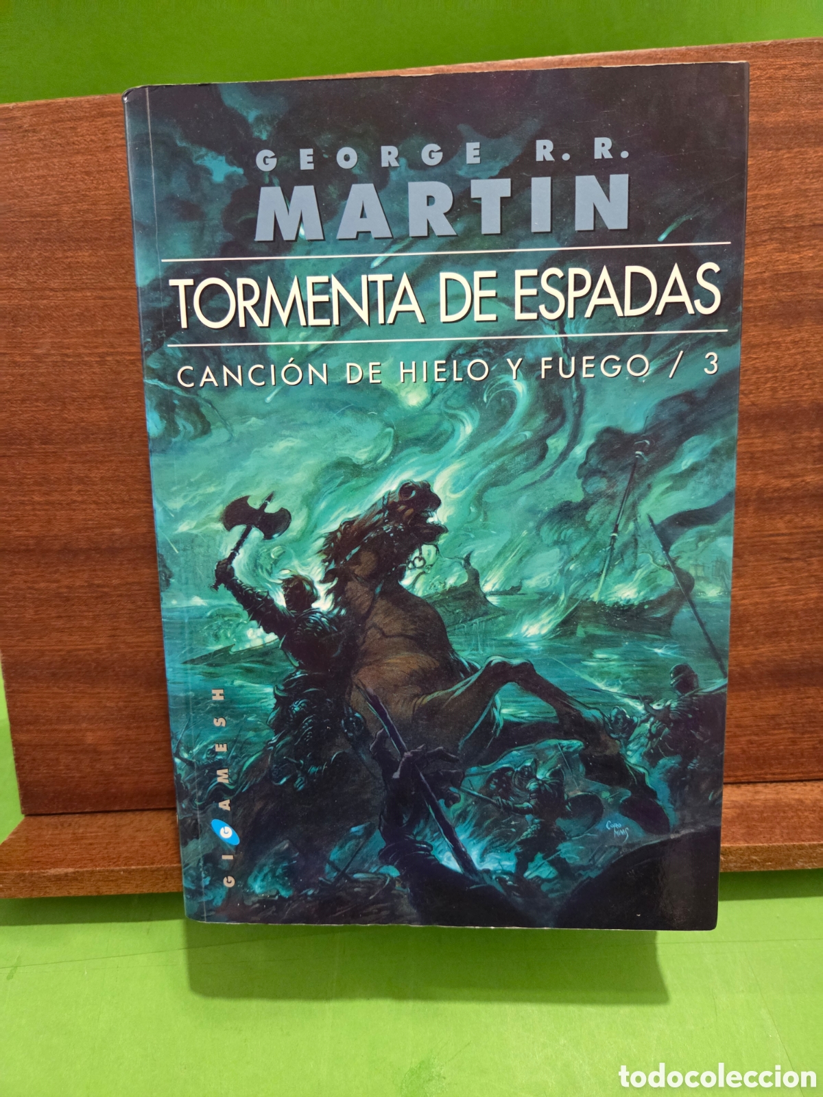 Libros de segunda mano: TORMENTA DE ESPADAS...&rdquo;&rdquo;CANCIO DE HIELO Y FUEGO&rdquo;&rdquo;/3...GEORGE R.R. MARTIN...GIGAMESH...2013..