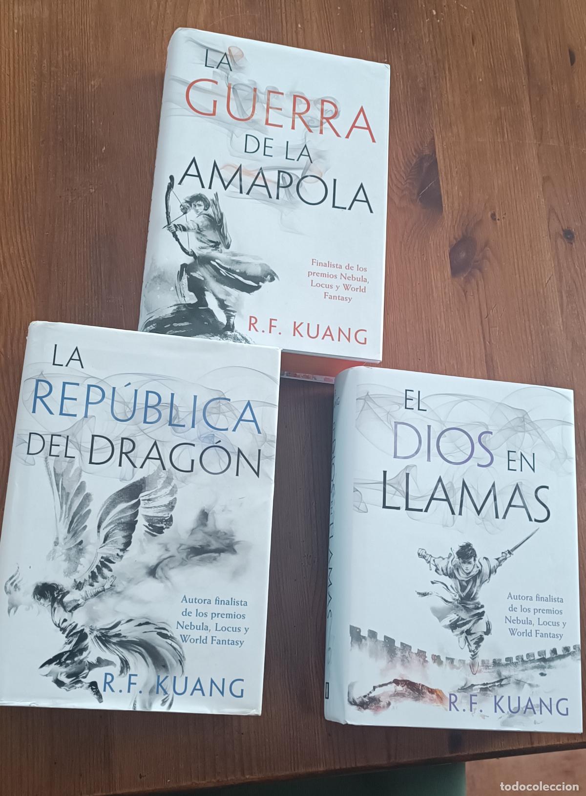 Libros de segunda mano: TRILOGIA LA GUERRA DE LA AMAPOLA, TAPA DURA R.F. XUANG