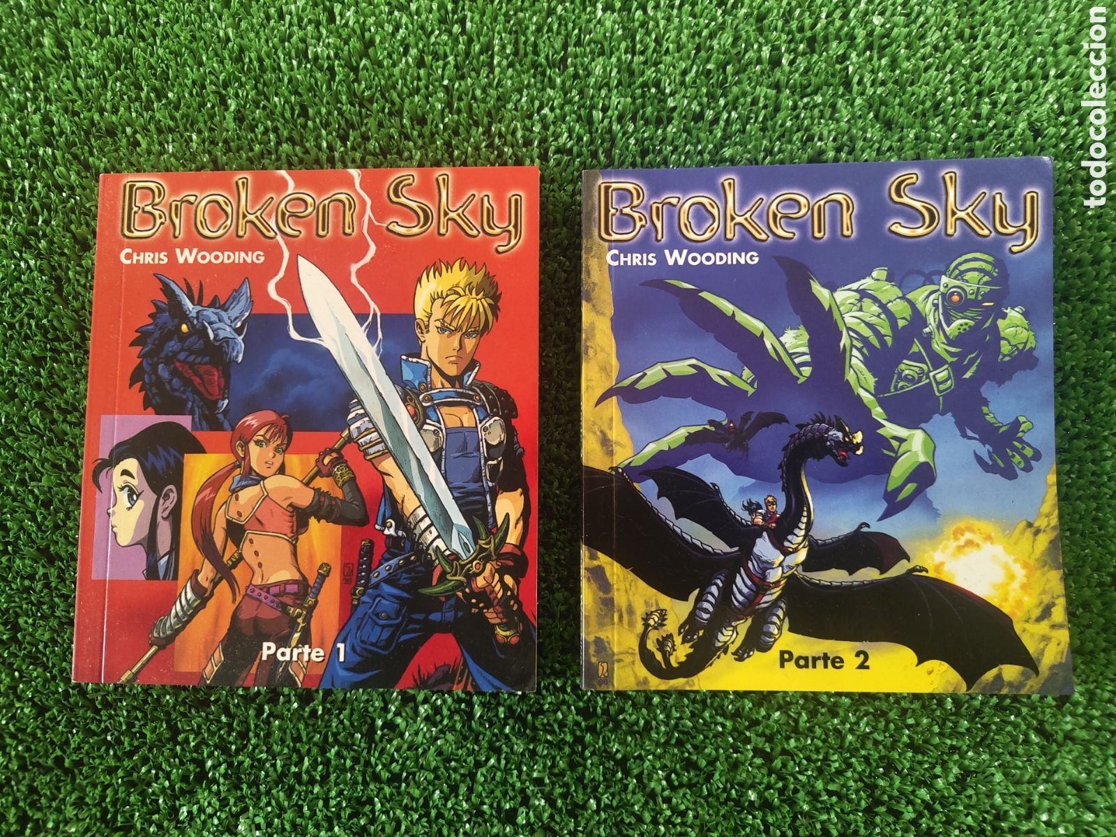 Gebrauchte B&uuml;cher: Broken Sky. Parte 1 y 2. Chris Wooding. Norma editorial