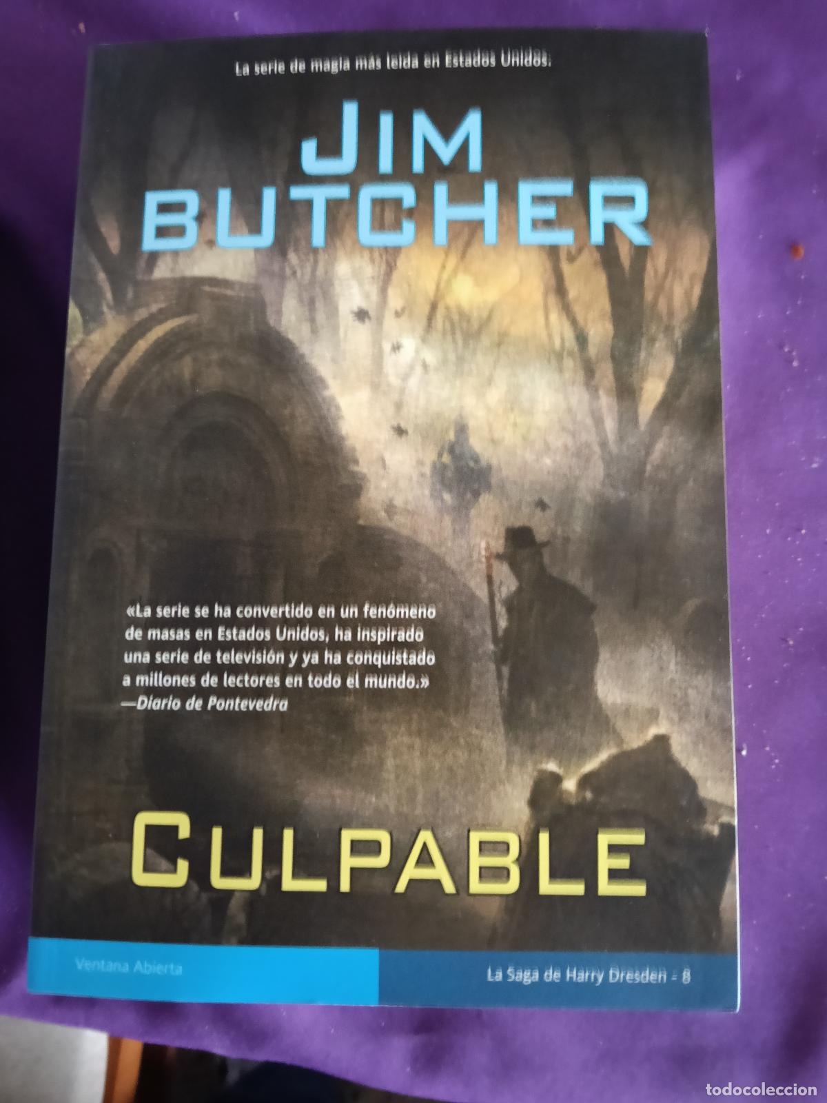 Libros de segunda mano: CULPABLE JIM BUTCHER LA SAGA DE HARRY DRESDEN 8