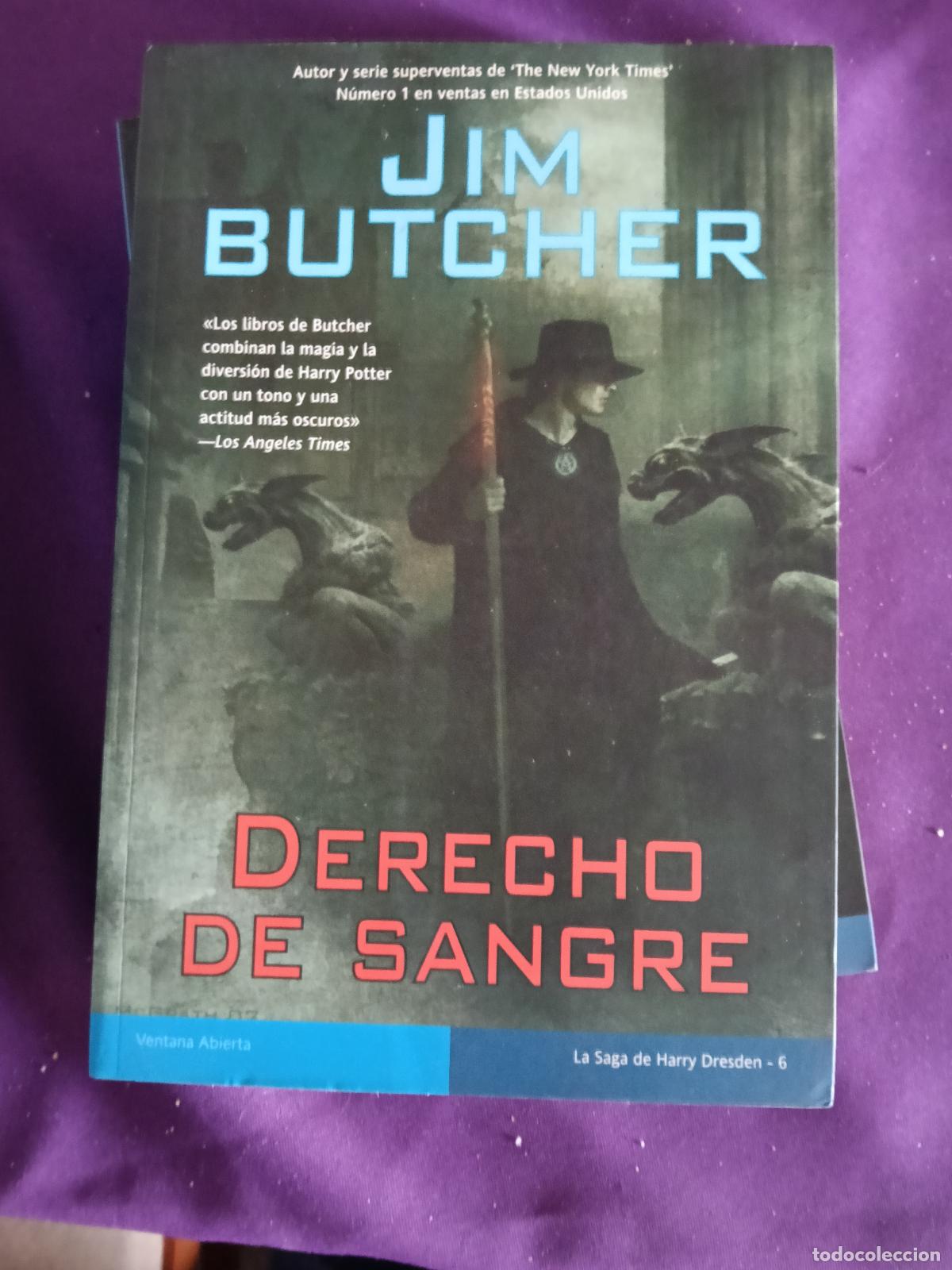 Libros de segunda mano: DERECHO DE SANGRE JIM BUTCHER LA SAGA DE HARRY DRESDEN 6