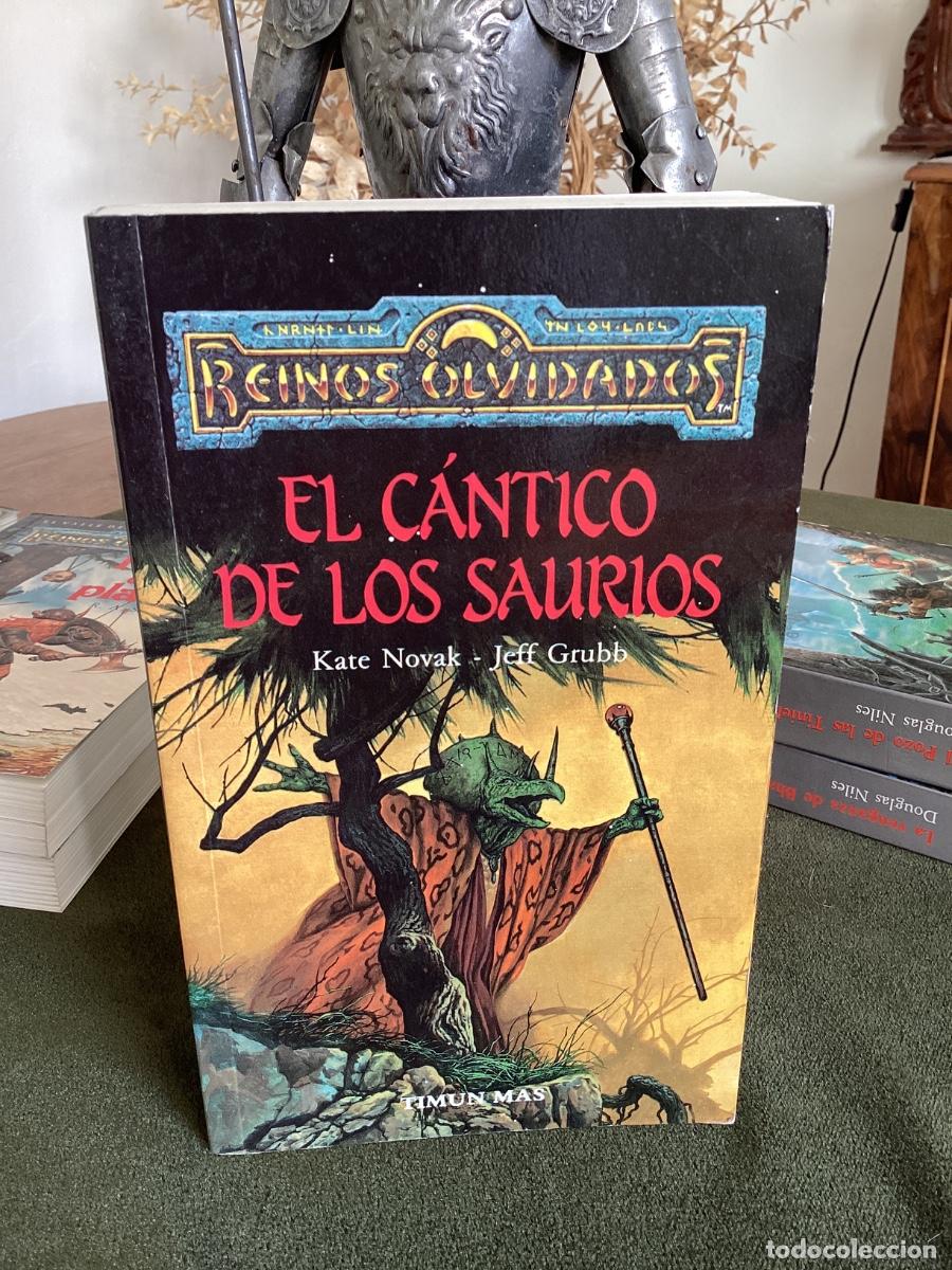 Libros de segunda mano: EL C&Aacute;NTICO DE LOS SAURIOS - REINOS OLVIDADOS - KATE NOVAK / JEFF GRUBB. 1992