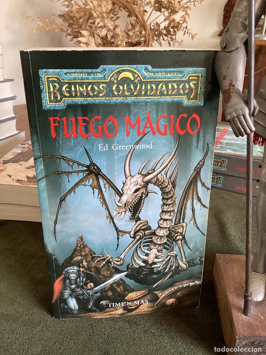 Libros de segunda mano: FUEGO M&Aacute;GICO - ED GREENWOOD - REINOS OLVIDADOS - EDITORIAL TIMUN MAS - A&Ntilde;O 1989.