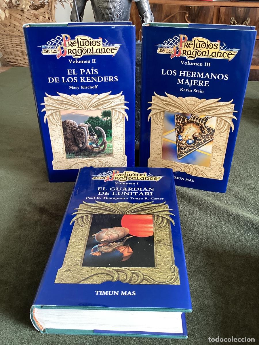 Libros de segunda mano: Trilog&iacute;a Preludios de la Dragonlance. VVAA. Timun Mas, 1992.