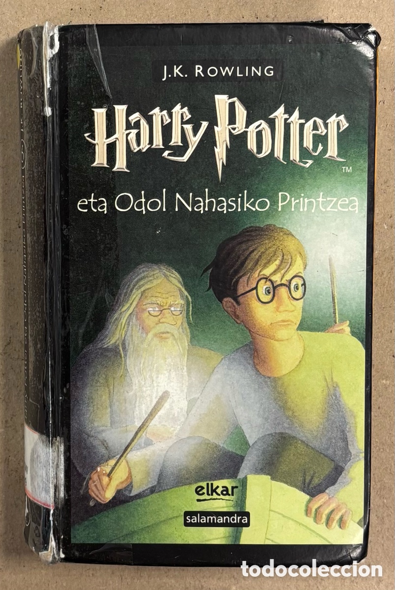 Libros de segunda mano: HARRY POTTER ETA ODOL NAHASIKO PRINTZEA. ELKAR - SALAMANDRA 2007 (1&ordf; EDICI&Oacute;N). EUSKARAZ.