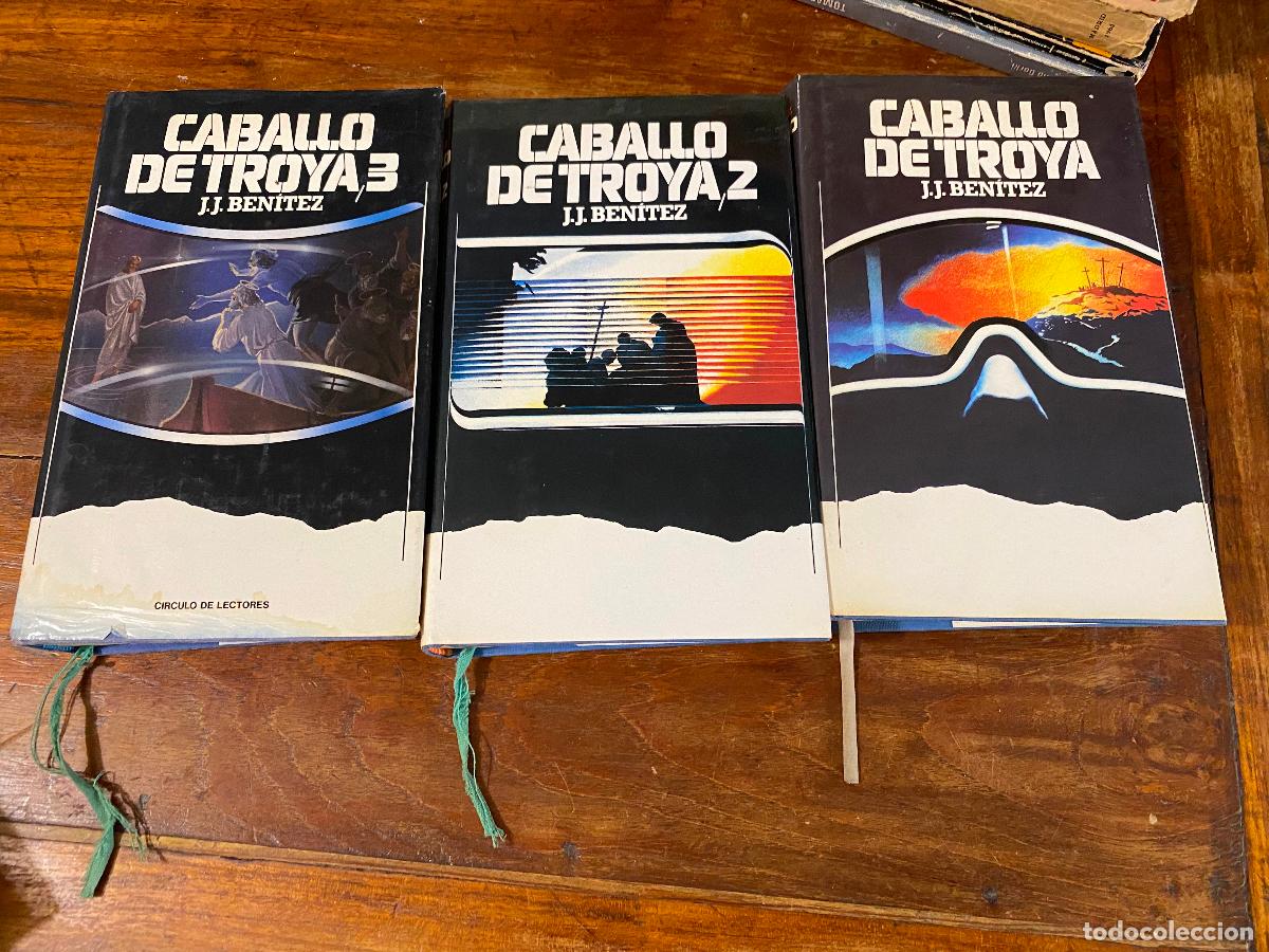 Libros de segunda mano: CABALLO DE TROYA 1, 2 Y 3. J. J. BENITEZ. CIRCULO DE LECTORES