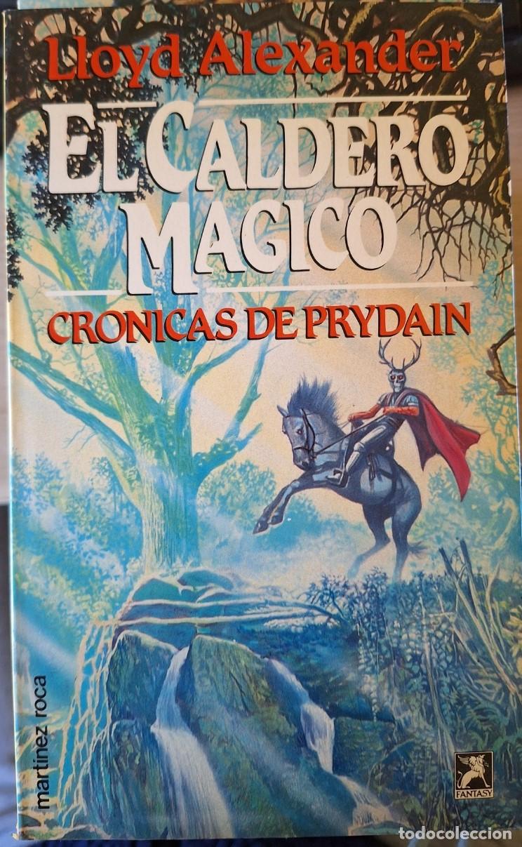 Libros de segunda mano: EL CALDERO MAGICO. CRONICAS DE PRYDAIN. - ALEXANDER, Lloyd.