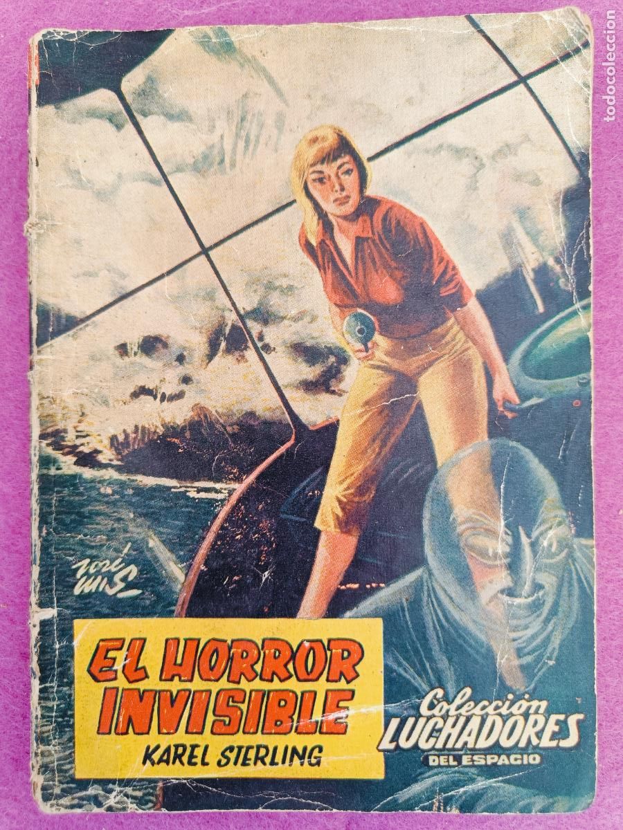 Gebrauchte B&uuml;cher: LIBRO COLECCION LUCHADORES DEL ESPACIO N&ordm;107 EL HORROR INVISIBLE KAREL STERLING ED. VALENCIANA