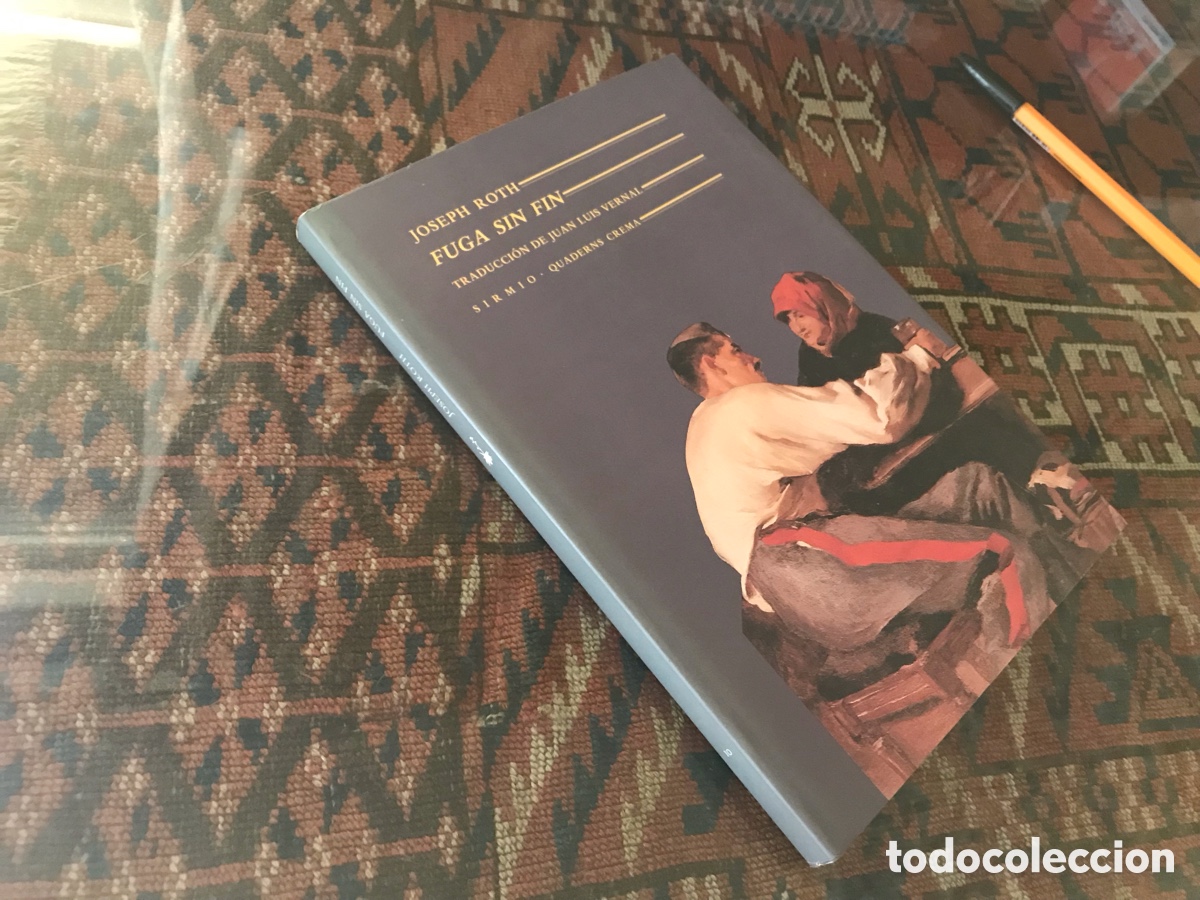 Libros de segunda mano: Fuga sin fin. Joseph Roth. Sirmio. Quaderns Crema n&ordm; 10