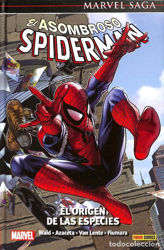 Libros de segunda mano: Marvel Saga el Asombroso Spiderman 30: El Origen de las Especies - Waid, Azaceta, Vanlente, Fiumara
