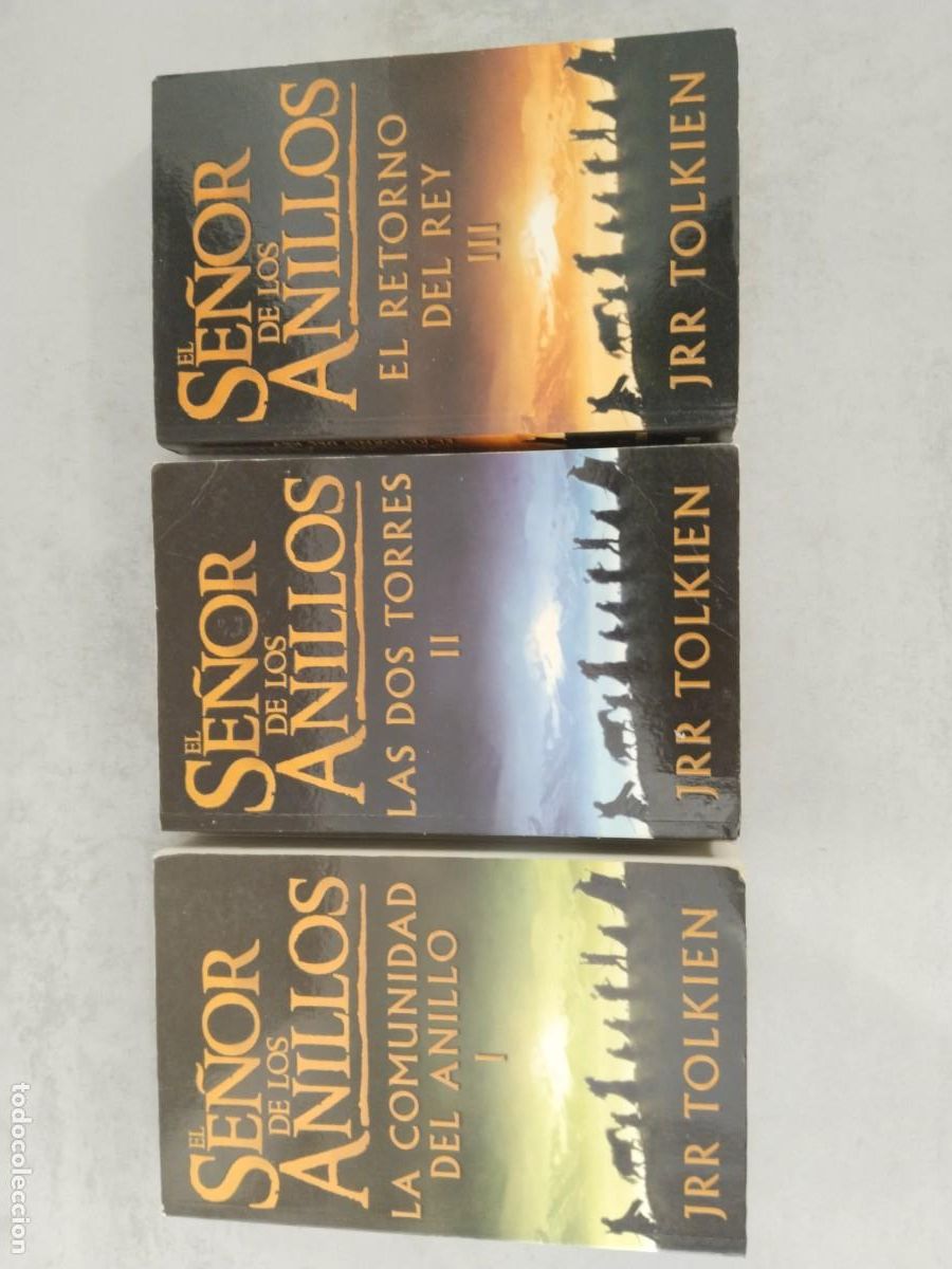 Libros de segunda mano: EL SE&Ntilde;OR DE LOS ANILLOS COMPLETA LA COMUNIDAD DOS TORRES RETORNO DEL REY TOLKIEN MINOTAURO