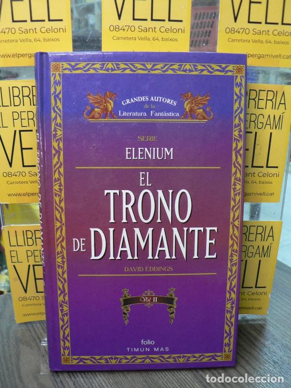 Libros de segunda mano: El Trono de Diamante Vol. II - David Eddings - Ediciones Folio - Grandes Autores Fant&aacute;stica