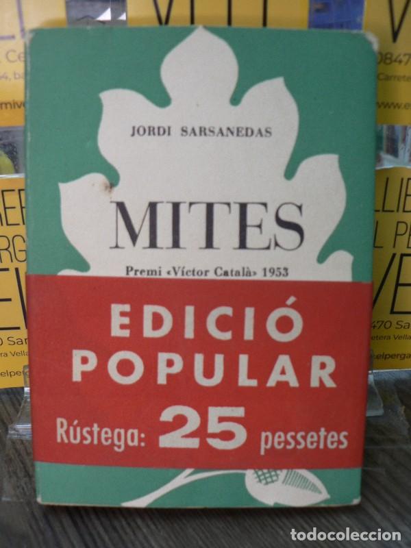 Second hand books: Mites (edici&oacute; popular) - Jordi Sarsanedas - Editorial Selecta - 1954, 1&ordf; ed. - Biblioteca, N&ordm; 102142
