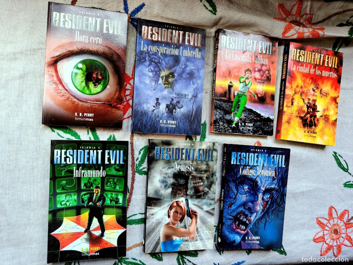 Libros de segunda mano: Resident Evil. Completa 0-6. S. D. Perry. Timun Mas.
