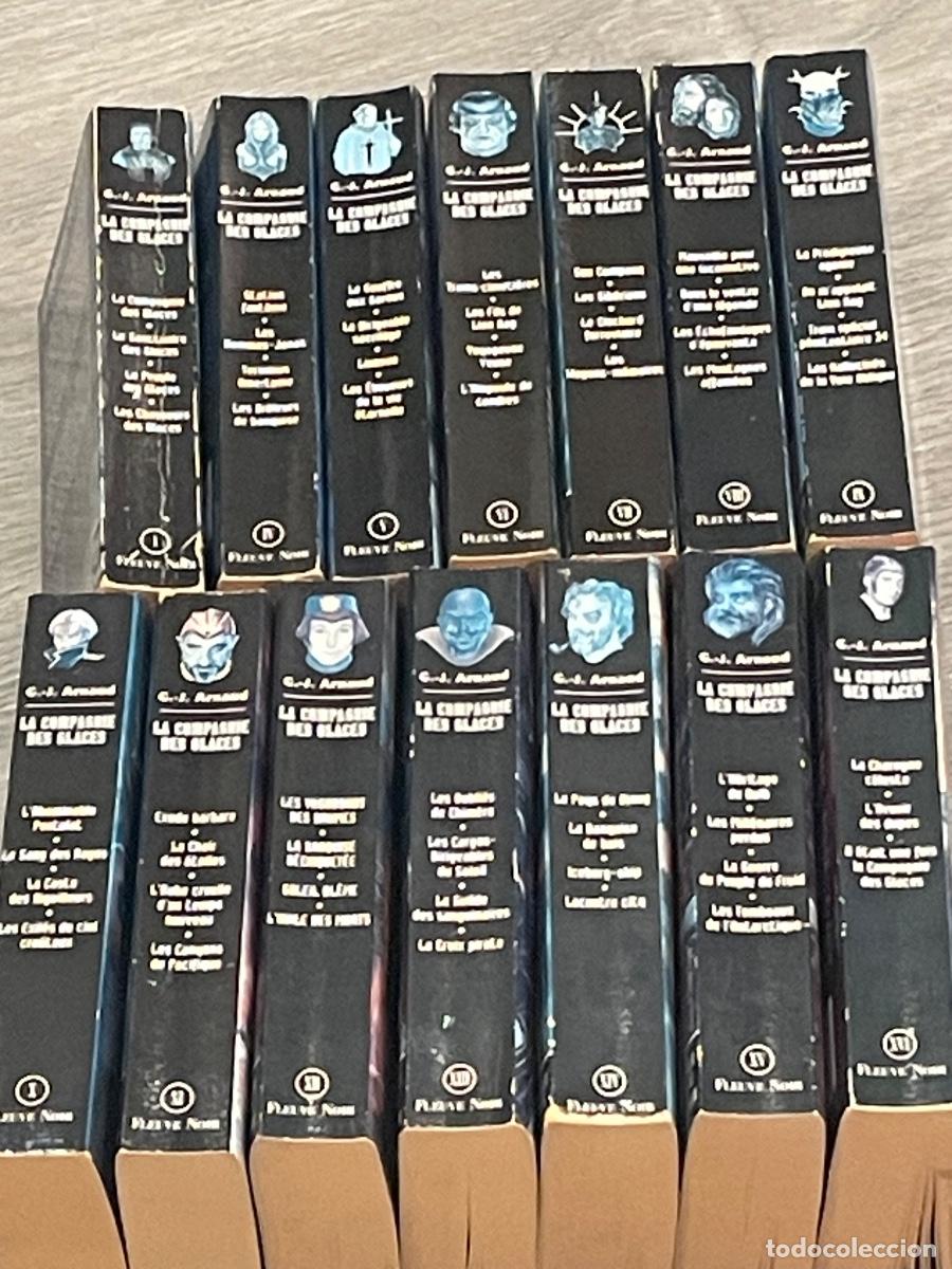 Second hand books: LA COMPAGNIE DES GLACES - C.J.ARNAUD - 14 VOLS DE LOS 16 EDICION FLEUVE NOIR - EN FRANCES