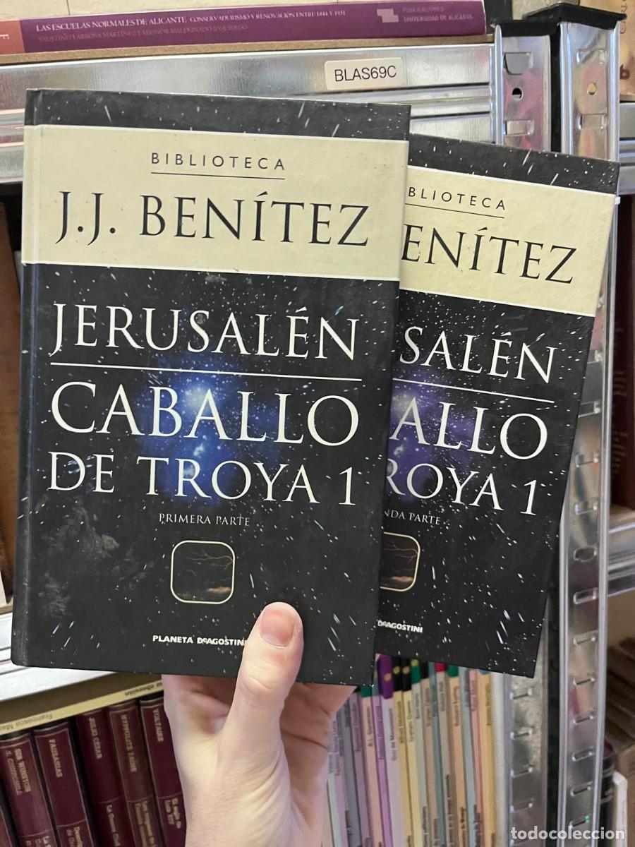 Libros de segunda mano: BLAS69C + Jerusal&eacute;n. Caballo de Troya 1 (2 tomos)+ J. J. Ben&iacute;tez + Planeta / Planeta-DeAgostini
