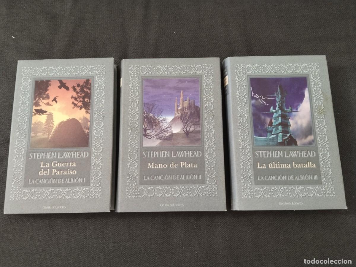 Libros de segunda mano: LA CANCION DE ALBION COMPLETA, GUERRA PARAISO, MANO PLATA, ULTIMA BATALLA CIRCULO LECTORES
