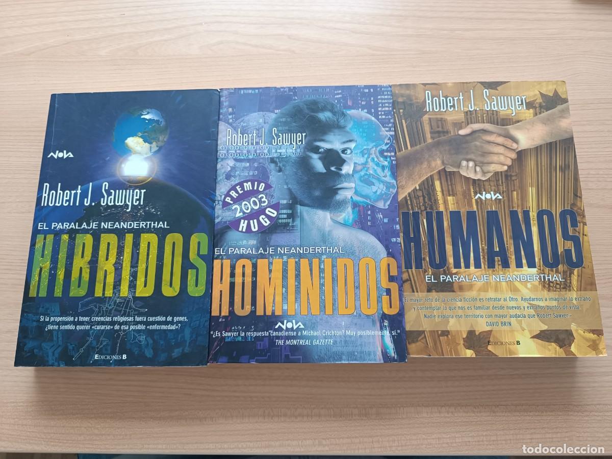 Libros de segunda mano: El paralaje Neanderthal completo. 3 vol&uacute;menes - Robert J. Sawyer. Nova