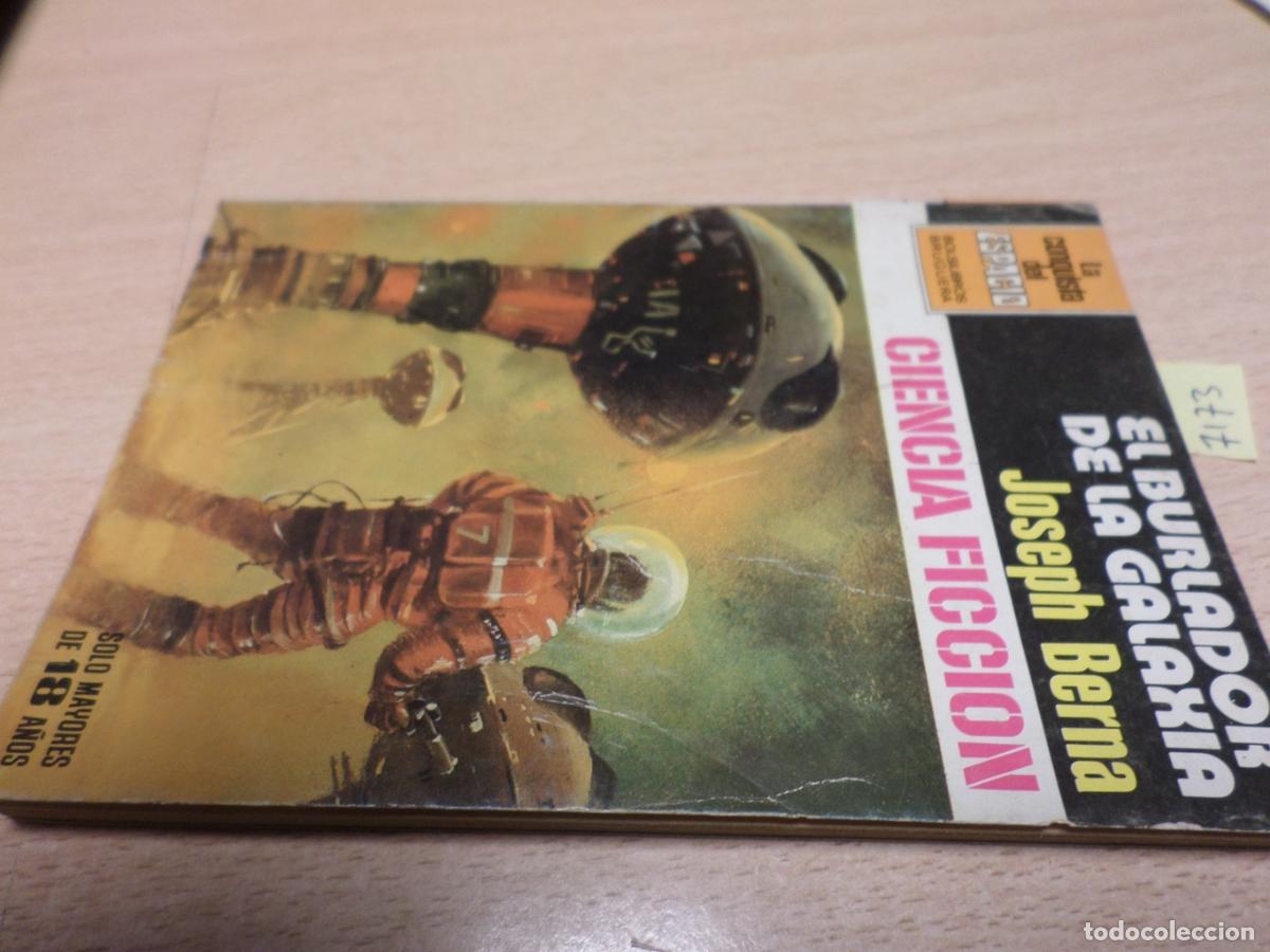 Second hand books: LA CONQUISTA DEL ESPACIO BRUGUERA - N&ordm; 585 - EL BURLADOR DE LA GALAXIA - Joseph Berna
