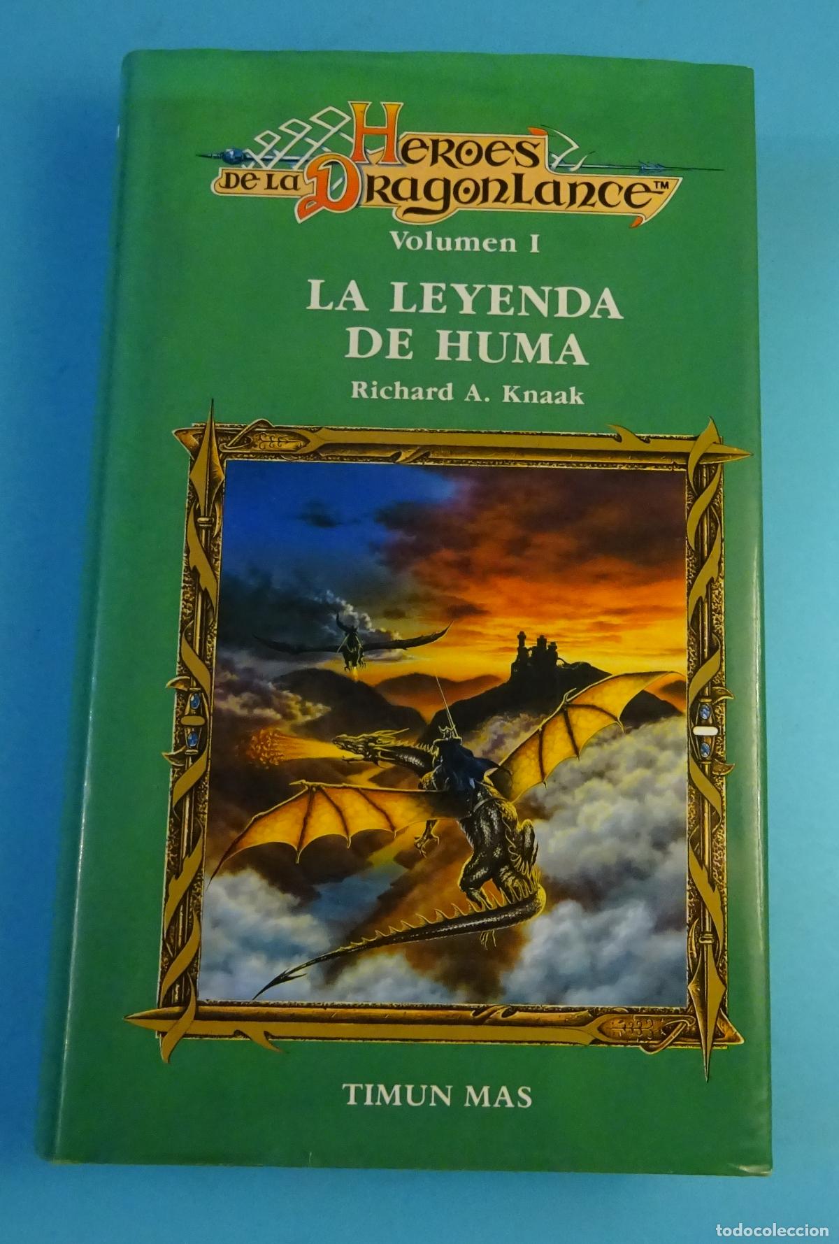 Libros de segunda mano: TRILOG&Iacute;A H&Eacute;ROES DE LA DRAGONLANCE. EDITORIAL TIMUN MAS