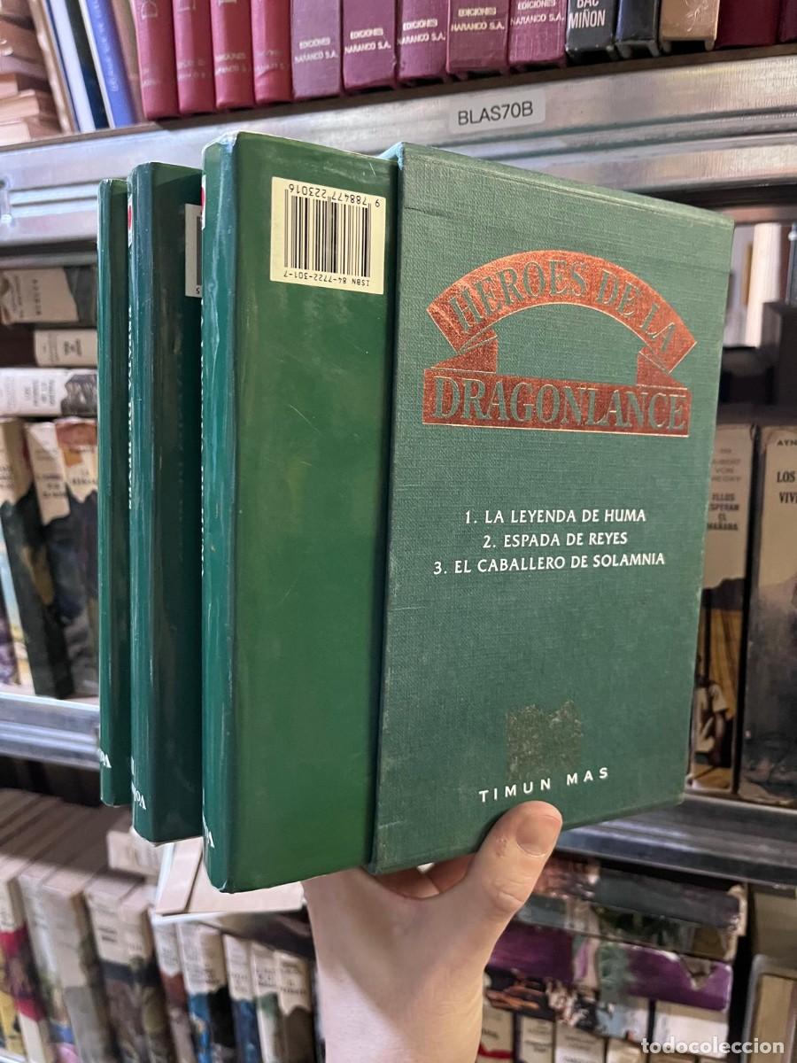 Libros de segunda mano: BLAS70B HEROES DE LA DRAGONLANCE timun mas LEYENDA HUMA ESPADA REYES CABALLERO SOLAMNIA
