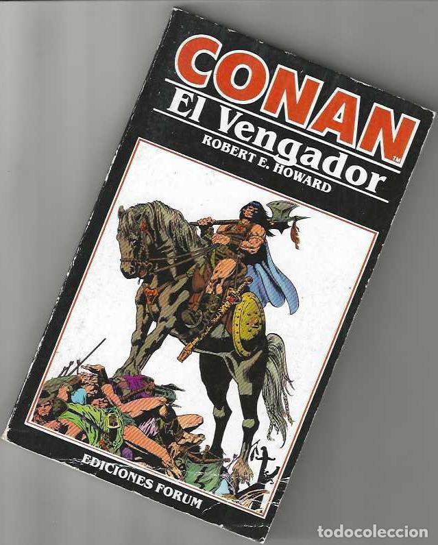 Libros de segunda mano: CONAN EL VENGADOR N&ordm; 10 - NOVELAS FORUM - ESTADO NORMAL, USADO
