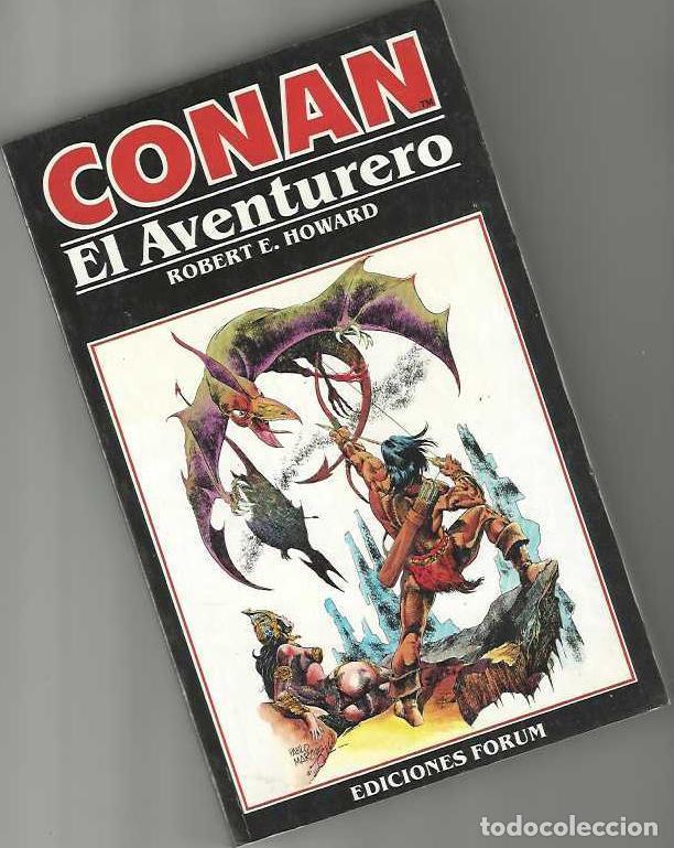 Libros de segunda mano: CONAN EL AVENTURERO N&ordm; 5 - NOVELAS FORUM - ESTADO NORMAL, USADO