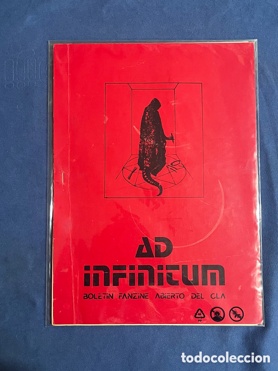 Libros de segunda mano: Ad Infinitum 1 (&Eacute;poca II). Bolet&iacute;n Fanzine Abierto del CLA (C&iacute;rculo de Lectores de Anticipaci&oacute;n)