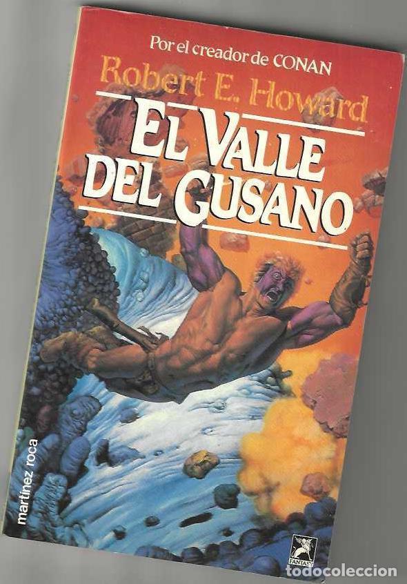 Libros de segunda mano: EL VALLE DEL GUSANO - ROBERT E. HOWARD - NOVELA - MARTINEZ ROCA - MUY BUEN ESTADO