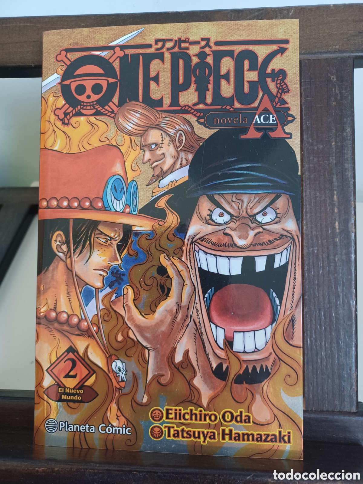 Libros de segunda mano: One Piece. Novela Ace 2 El Nuevo Mundo/ Planeta C&oacute;mic/ NUEVO A ESTRENAR