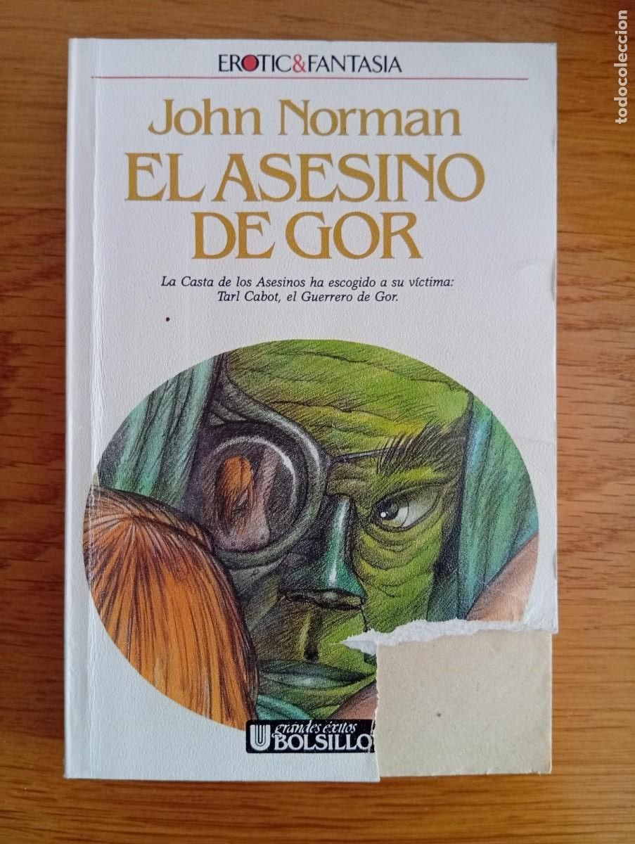 Libros de segunda mano: dos libros serie gor, el asesino de gor y proscritos de gor de john norman ver fotos