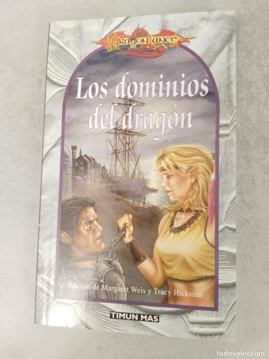 Libros de segunda mano: LOS DOMINIOS DEL DRAGON DRAGONLANCE TIMUN MAS MARGARET WEIS TRACY HICKMAN DRAG&Oacute;N