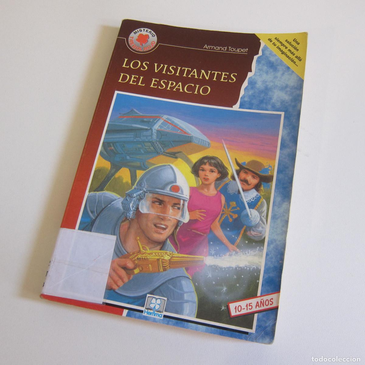 Libros de segunda mano: LOS VISITANTES DEL ESPACIO - ARMAND TOUPET (HEMMA) JUVENIL
